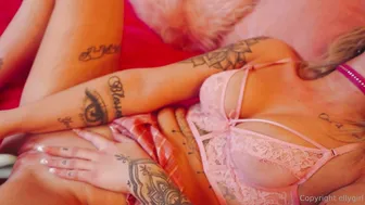Ellygirl, Dildo Banging Her Pussy In Lingerie