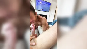 Sexxxysoccermom, Side Panties Creampie Quickie While Watching The Game