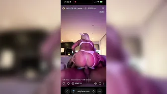Belleolivia3, Blonde Bunny Bimbo Riding Cock On Livestream