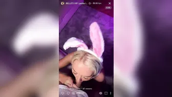 Belleolivia3, Bunny Teen Girl Sucking Cock On Her Camshow