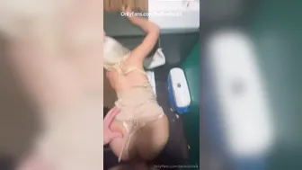 Belleolivia3, Sucking And Fucking In The Club Public Toilet