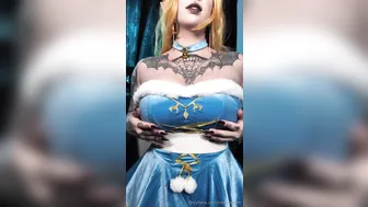 Ravengriim, Thick Snow Princess Teasing Her Hot Body