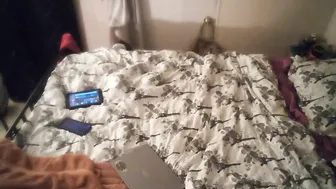 Stepdad Seduces Stepdaughter After Finding Her Smoking in Bed in Bra and Panties