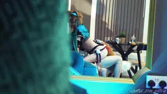 Little_Emo_Kitten, Foxy Cosplay Girls Getting Anal Fucked By A Big Cock