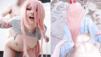 Little_Emo_Kitten, Chainsaw Man Power Getting Fucked And Facial