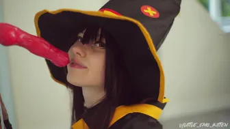 Little_Emo_Kitten, Megumin The Witch Getting Fucked By A Big Dildo
