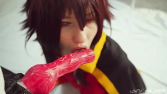 Little_Emo_Kitten, Megumin The Witch Getting Fucked By A Big Dildo