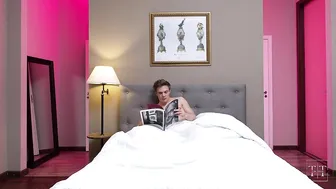 Two Girls Masturbate in the Bathtub, Start Fucking Each Other, Then Bring in Stepbro