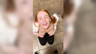 Snugglbugg, Sneaky Creampie Sex In The Supermarket Toilet