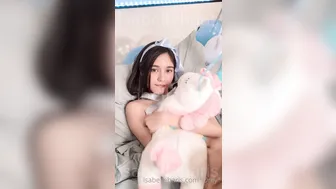 Isabelle Haris, Cute Teen Playing With Her Naked Tits