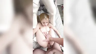 Eveestarr18, Tiny Pigtail Slut Getting Her Tight Pussy Drilled By Thick Bwc