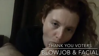 Haylee_Love, Giving A Sloppy Blowjob And Taking A Facial For Her Lucky Fans