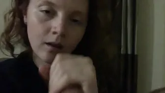 Haylee_Love, Giving A Sloppy Blowjob And Taking A Facial For Her Lucky Fans