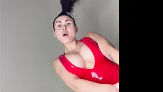 Marjusca, Hot Femdom Mistress In Latex Boots Making Him Beg