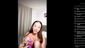 Sandra Fjeldberg, Hot Swedish Camgirl Riding A Dildo Live Until She Cums On Stream