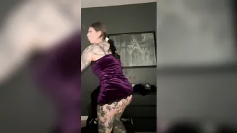 Ravengriim, Thick Tattooed Goth Girl Doing A Bikini Try On Haul Until She’s Barely Covered