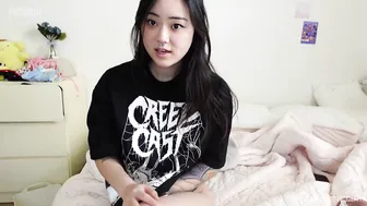 Ur2Dwaifu, Asian Camgirl Dildo Banging With Her Legs Spread Until She Creams