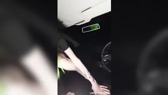 Little_Emo_Kitten, Emo Goth Girl Riding Cock In The Car Until He Fills Her
