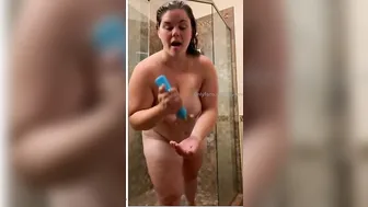 Oh.You.Know.Tay, Wet Bbw Babe Teasing In The Shower Until She’s Dripping Everywhere