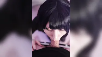 Little_Emo_Kitten, Goth Girl Riding Her Boyfriend In The Bedroom Until He Fills Her