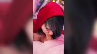 Little_Emo_Kitten, Horny Little Red Riding Hood Fucking For Christmas Until She’s Filled