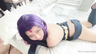 Harriet Sugarcookie, Hairy Asian Raven Getting Creampied Until It Leaks Out