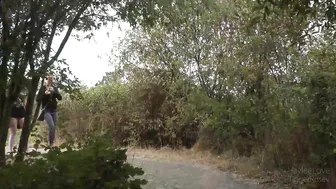 Haylee_Love, Tiggerrosey, Two Lesbian Chicks Moving Around Town Teasing Until They’re Caught Dripping
