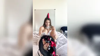 Ambsofficialxo, Clown Party Girl Masturbating In Lingerie Until She Soaks The Costume