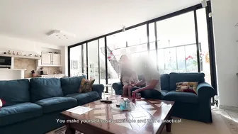 Angela Doll, French Maid Getting Fucked While Her Cuck Hubby Watches Every Stroke