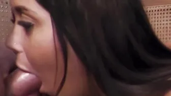 Miminafell, French Girlfriend Sucking Her Lover’s Cock Until He Cums In Her Mouth