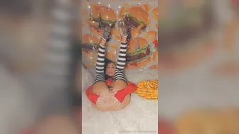 Snugglbugg, Ronald Mcdonald Slut Taking An Anal Creampie Until It Leaks Out