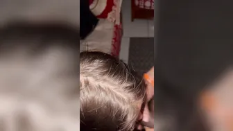 Miminafell, Cute French Girl Sucking Then Taking A Facial Until Her Face Is Covered