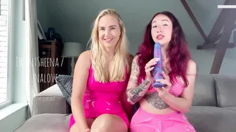 Iwantsheena, Eslunalove, Two Hot European Sluts Running A Dildo JOI Until You Burst