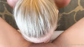 Blondie.Lilllie, Sucking And Swallowing Her Boyfriend’s Hard Cock Until She Takes Every Drop
