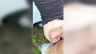 Agnes Lind, Cuteinnocent, Getting Fucked Doggy By The Car In The Woods Until He Fills Her
