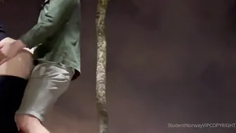 Studentnorway, Hotwifehanna, Sneaky Blowjob And Fucking In The Public Park At Night Until He Fills Her
