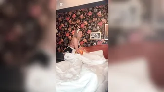 Alva Sjoberg, Hot Swedish Maid Spanking Her Ass For Being Naughty Until It’s Red