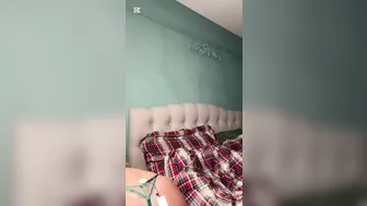 Alva Sjoberg, Swedish Lingerie Model Teasing In The Mirror Until She Can’t Keep The Outfit On