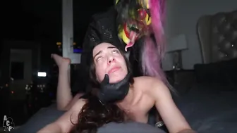 Queenofhell, Getting Her Thick Pawg Ass Fucked By A Scary Clown Until She Cums