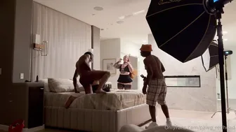 Pawg_Redhead, Two Thick Sluts Fucking Bbc Behind The Scenes Until The Crew Watches
