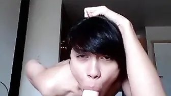 Delightfulhug, Dildo Masturbation While Shaking Her Huge Tits Until They Bounce Wild