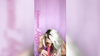 Naomi_Bbyyy, Blonde Chick Riding A Dildo Live Until She Cums On Stream