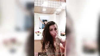Susygala, Enjoying A Big Hard Veiny Cock In The Bathroom Until He Fills Her