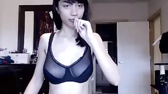 Delightfulhug, Playing With Her Huge Tits On Webcam Until They Fill The Frame