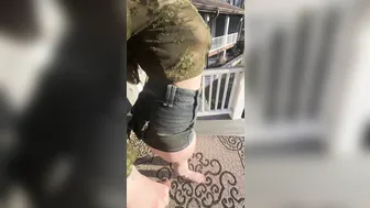 Pawg_Redhead, Sucking And Fucking Bbc On The Public Balcony Until Someone Could Look Up