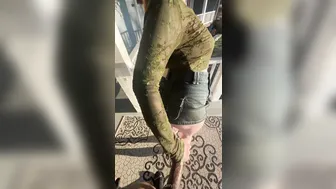 Pawg_Redhead, Sucking And Fucking Bbc On The Public Balcony Until Someone Could Look Up