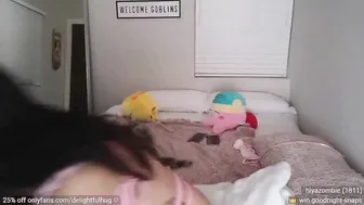 Delightfulhug, Anal Fingering In Bunny Lingerie Until Her Ass Opens