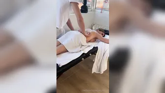 Carla Boom, Getting Fucked By Her Massage Therapist Until He Fills Her On The Table