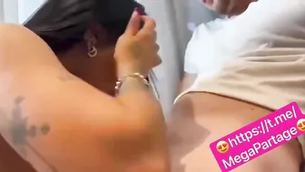 Polinalove, French Slut Deepthroating Her Boyfriend Until She Swallows