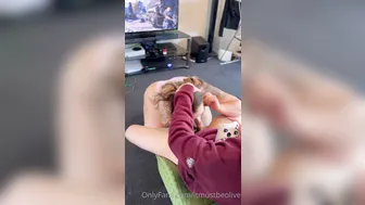 Itmustbeolive, Thick Pawg Slut Interrupting Her Gaming Boyfriend Until He Fills Her Mid Match